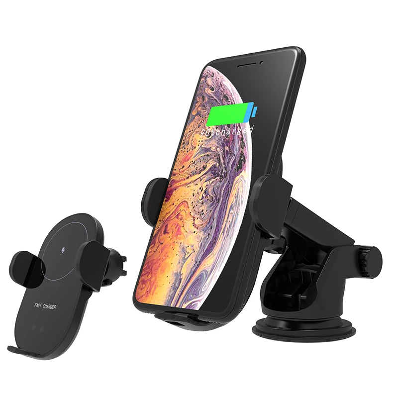 

Betka New Arrival 15W Black Magnet Car Air Vent Cell Phone Holder Wireless Charger