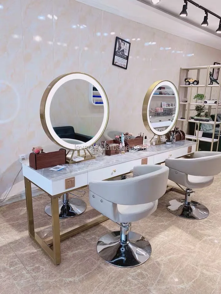 round led mirror