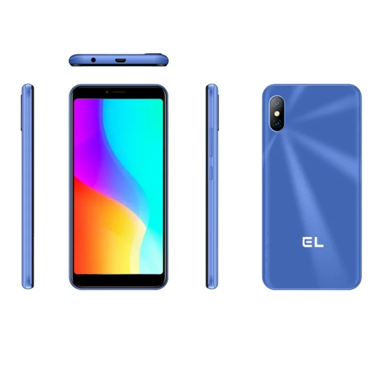 

Cheaper price China Brand EL 6C Face Unlock 5.5 inch Android 8.1 SC9832E Quad Core up to 1.3GHz 4G Phone