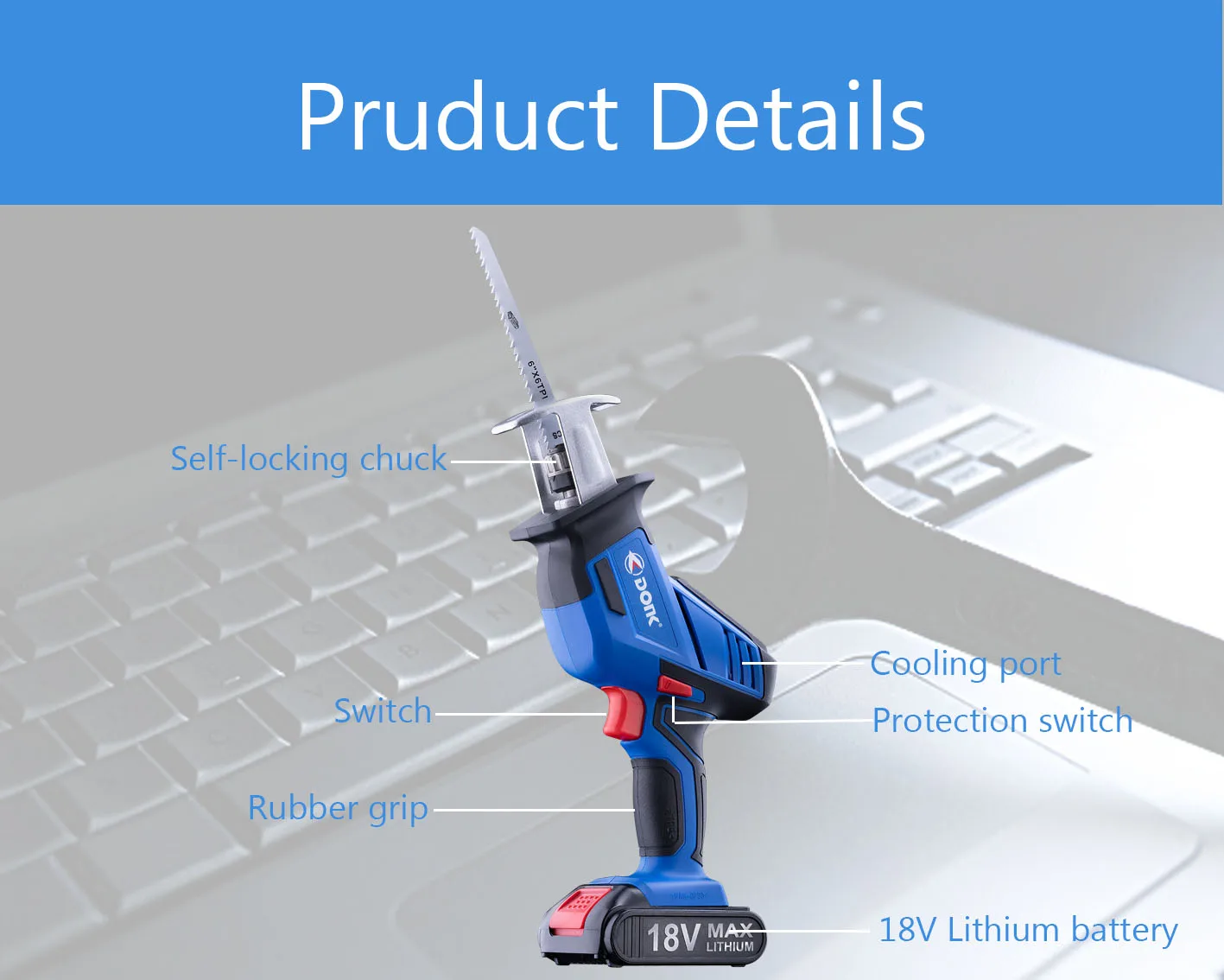 Multifunctional Electric Mini Reciprocating Saw With Great Price