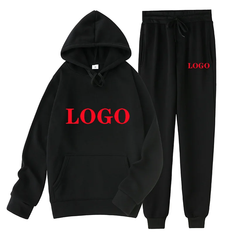 

Custom Elastic Stack Loose Two Piece Top And Pants Set For Winter