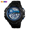 SKMEI 1447 Digital Mens Sports Watches Outdoor Digital Watch Hours Altimeter Countdown Pressure Compass Thermometer Men Watch