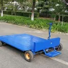 1000kg electric 4 wheel loading platform trolley