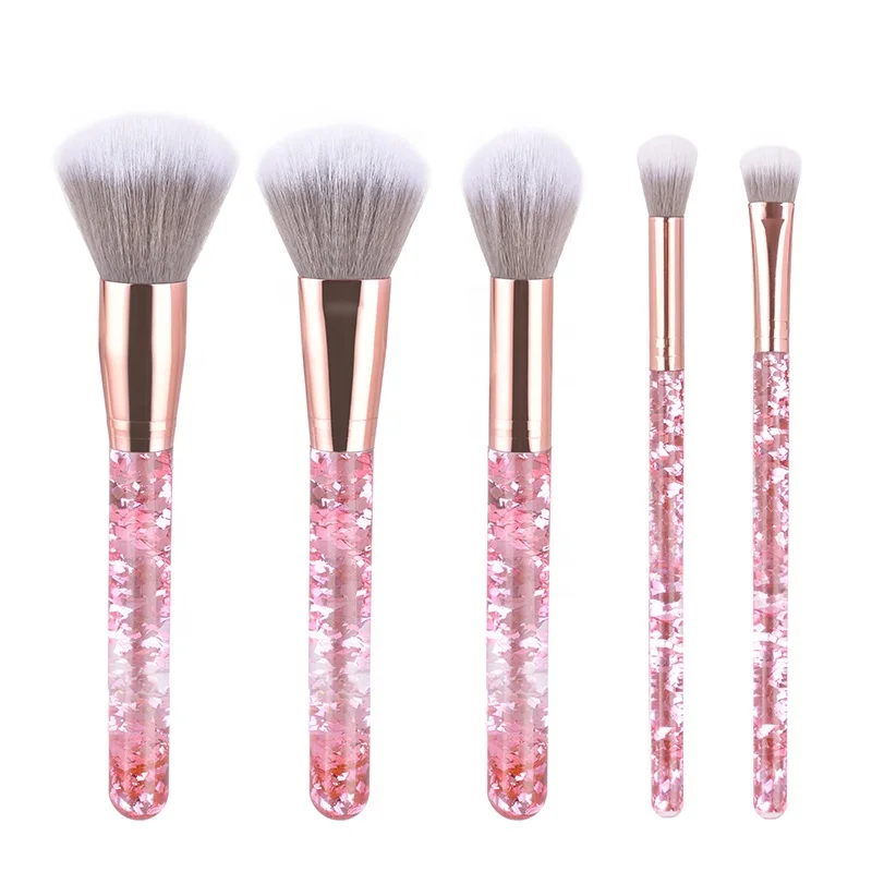 

Pink liquid glitter makeup brush set buy make up brushes from Shenzhen vendors, Pink or customized