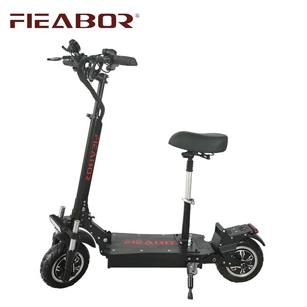 

Fieabor Max 70km/h high speed 2400W Dual Motor Electric Scooter Off Road scooter