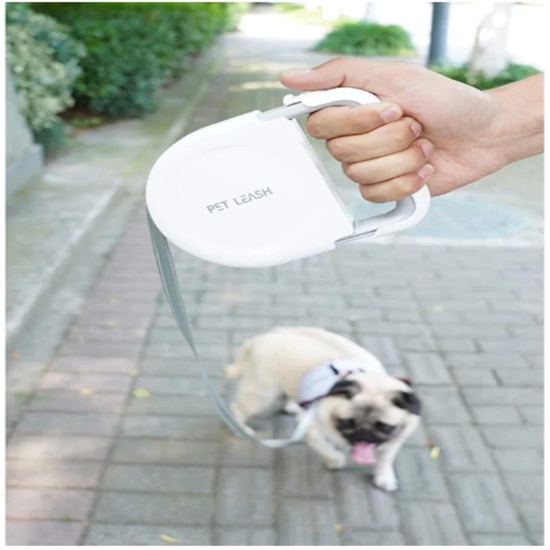 

2020 New Design Cartoon Heavy Duty Adjustable Slip Luxury Nylon Rope Auto 5m Retractable Dog Leash