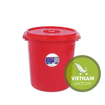 red plastic bucket wholesale