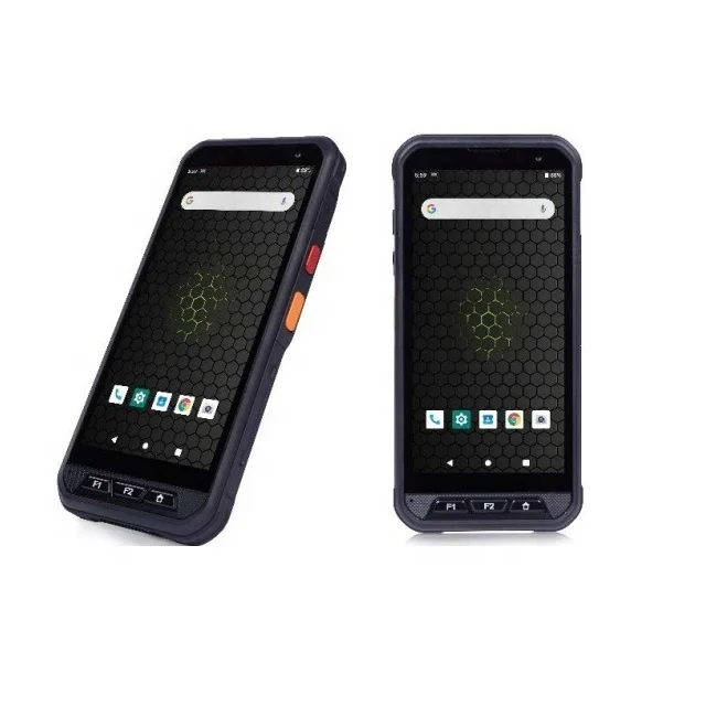 

5.7inch Large Touch Screen Smartphone Rugged Handheld PDA Industrial Portable Terminal QR Code Reader Barcode Scanner Android 9