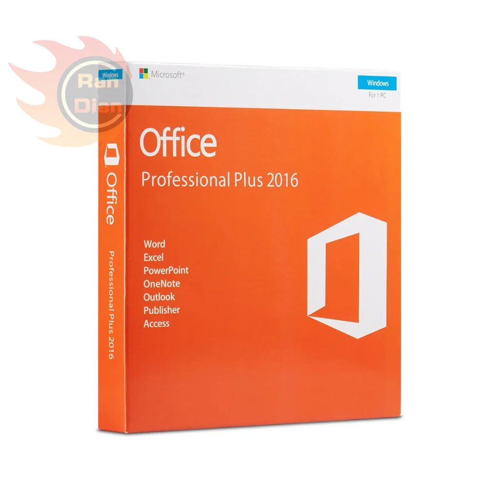 

Globally used Microsoft Office 2016 Pro Plus Office 2016 Software operating system activation key code