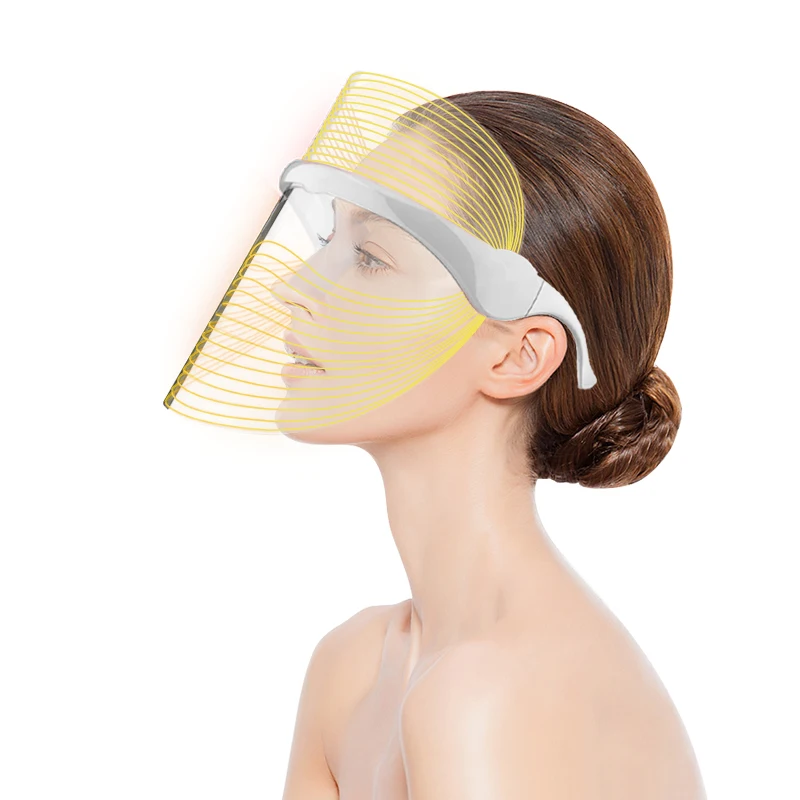 

2021 Ledmask Pdt Photon Pdt Light Facial Skin Beauty Therapy 3 Colors Shield Facial Mask Facemask Led Face Mask