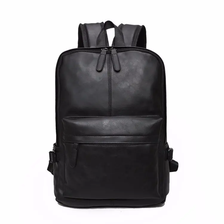 

LP004 Pu Leather High Capacity Bagpack Boys School Bags with Usb Charging Port for Teenagers Boys