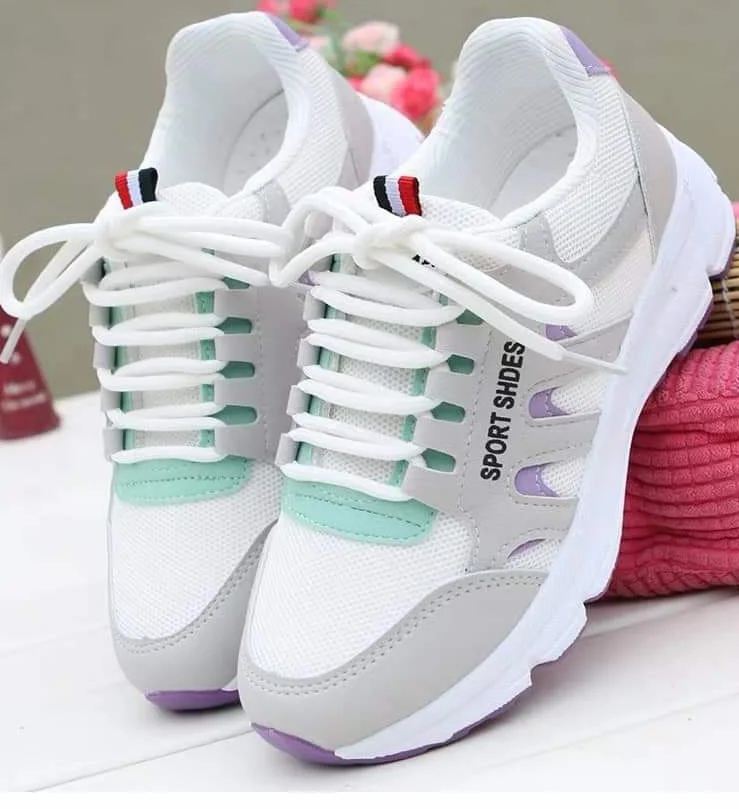 
2019 Fashion Design Breathable Lovely High Heel Chunky Women Sneaker with High Quality 