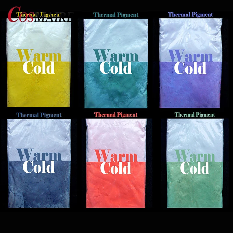 Temperature Color Changing Pigment Powder Heat Sensitive Thermochromic