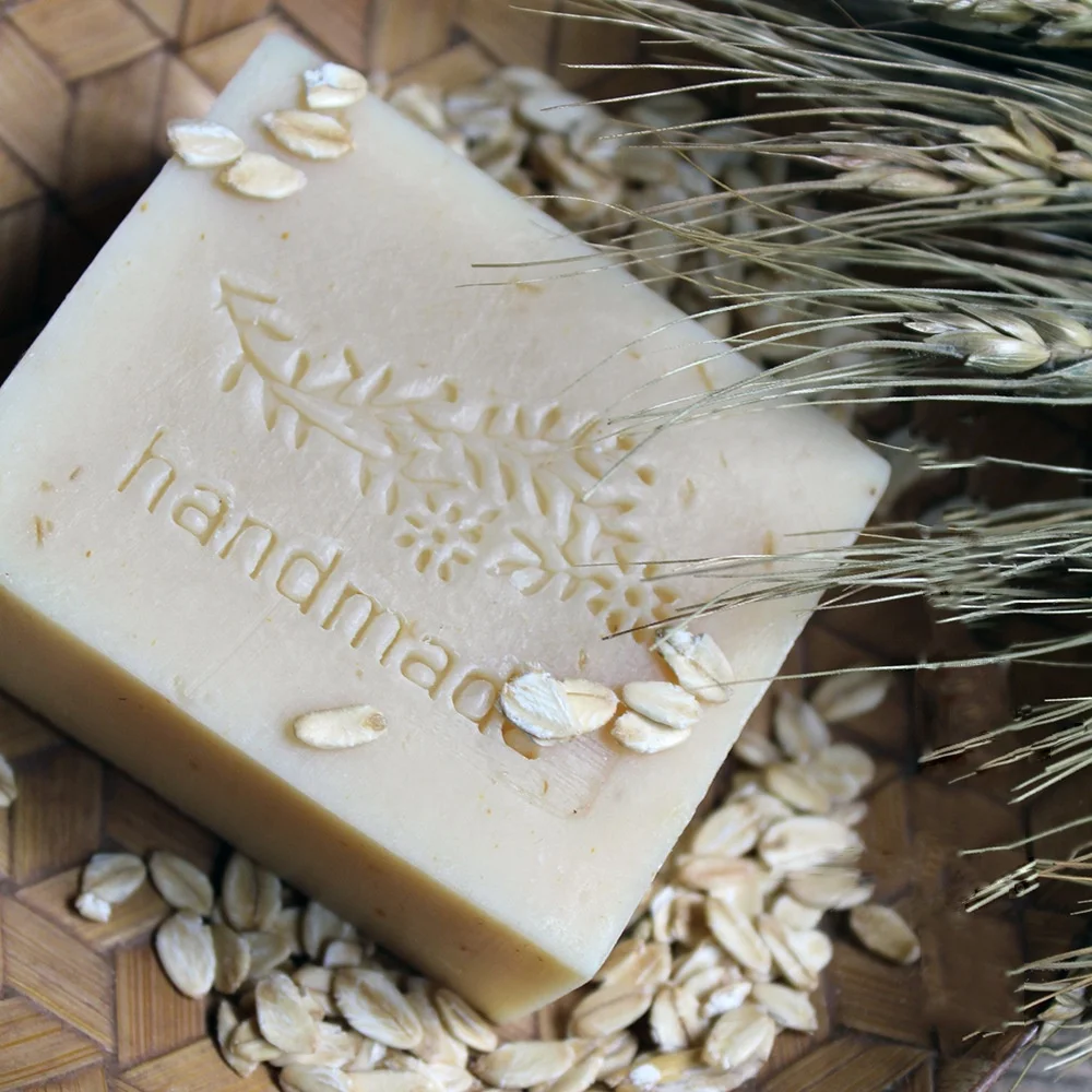 

Private label Oatmeal Soap with organic honey Goat milk soap Exfoliating soap 100g