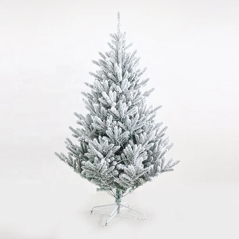 

Environment and friendly artificial PVC Christmas Tree with white snow effect