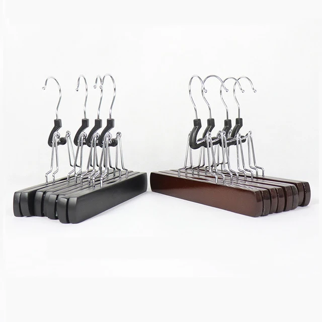 

High Quality Wholesale Wig Hair Extension Wooden Hanger Clamp