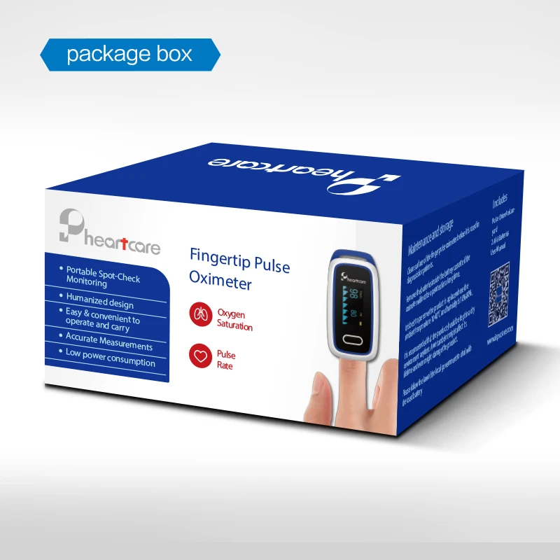 
Lepu medical 2020 latest fingertip pulse oximeter housing sensitive finger clip oximeter 
