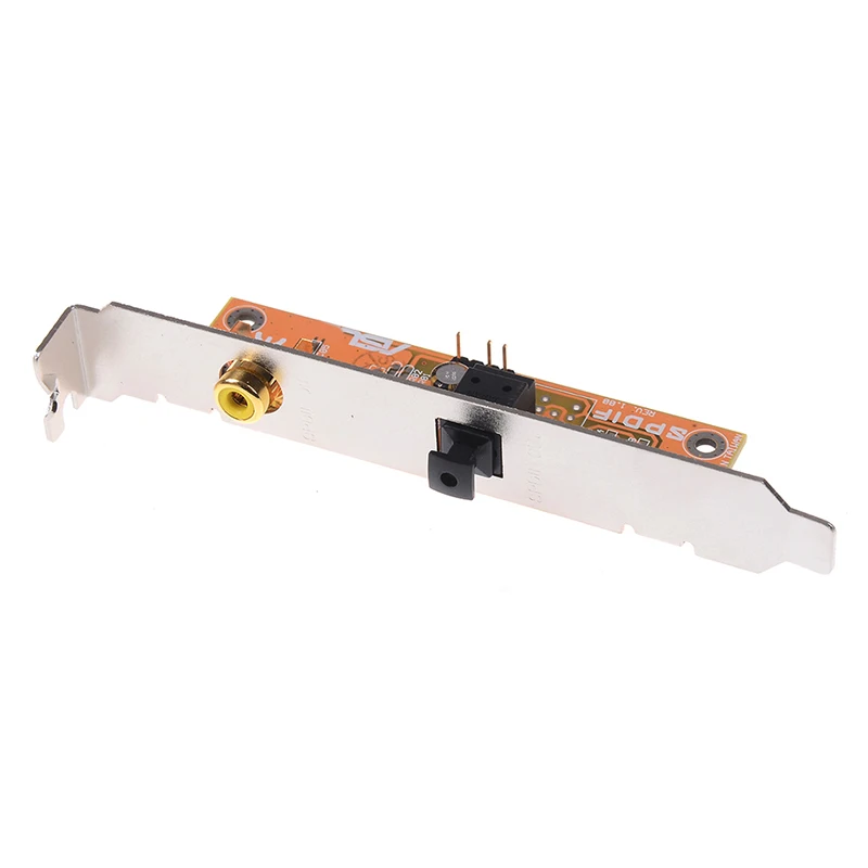 

SPDIF Optical and RCA Out Plate Cable Bracket for PC Motherboard