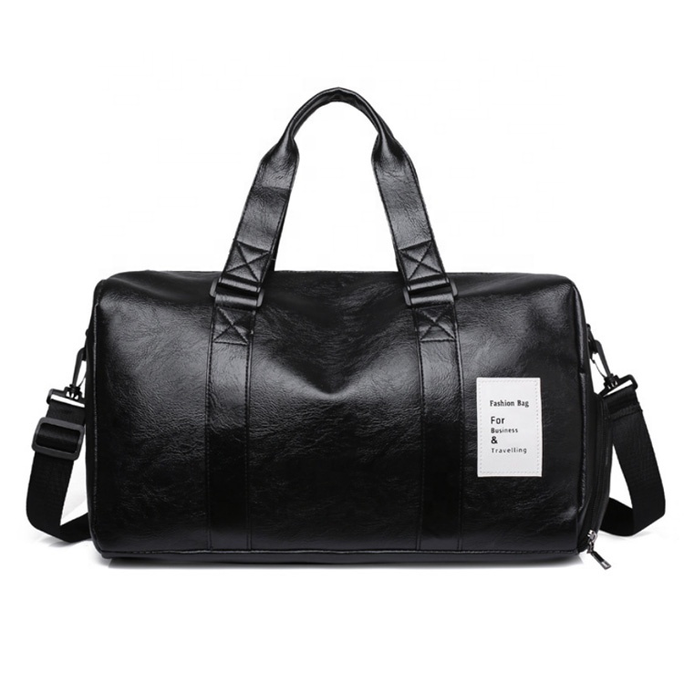 

Fitness Bag New Weekend Travelling Sport Design for Man or Men pu Gym Bag with Shoes Compartment Polyester