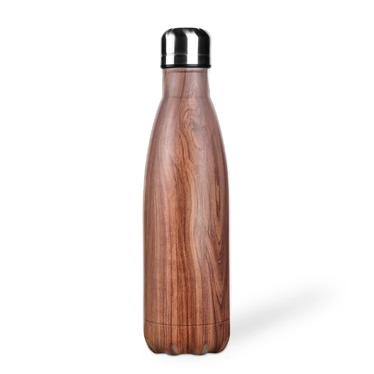 

Eco-friendly 18/8 Double Wall Vacuum Insulated Cola Shape Bottle, Customized color