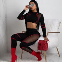 

FS2158B hot sale women casual two piece set women clothing