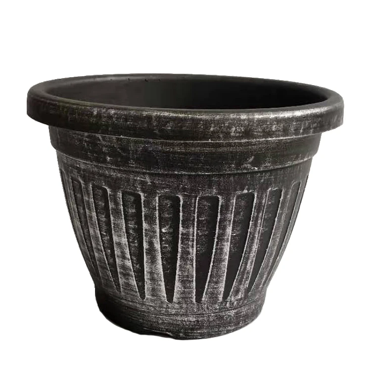 

Brush Hot Sell Round Outdoor Gardening Indoor Plant Pot Plastic Pots For Nurseries, As picture or customized