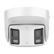 8MP IP Camera Dual Lens 180 degree Panoramic Camera Turret  Full color Smart Human/Vehicle Detection Alarm 2-ways audio