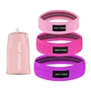 High Quality Wholesale Custom Cheap hip resistance bands / fabric booty band / hip circle exercise band