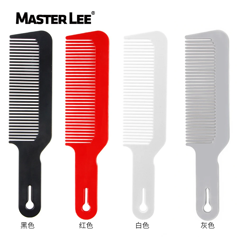 

Masterlee Low Price Detangling Hair Brushes Professional Barber Cutting Comb for Men Custom Logo Accept Plastic Material Opp Bag, 4 colors