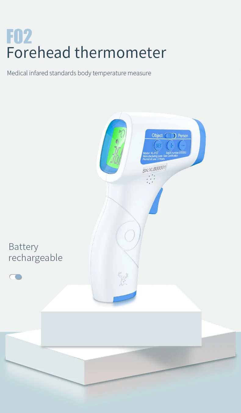 BUCKS hot selling Non contact infrared forehead thermometer