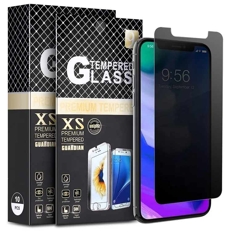 

ESEEKGO High Quality 0.33mm 2.5D 9H Anti Spy Privacy Tempered Glass Screen Protector For iPhone 12 iPhone 13 Pro Max