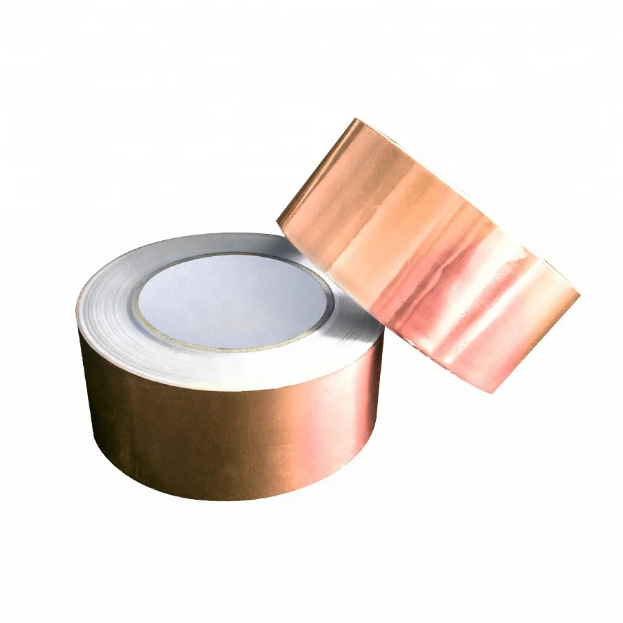 embossed emi/rfi shielding copper foil tape with conductive
