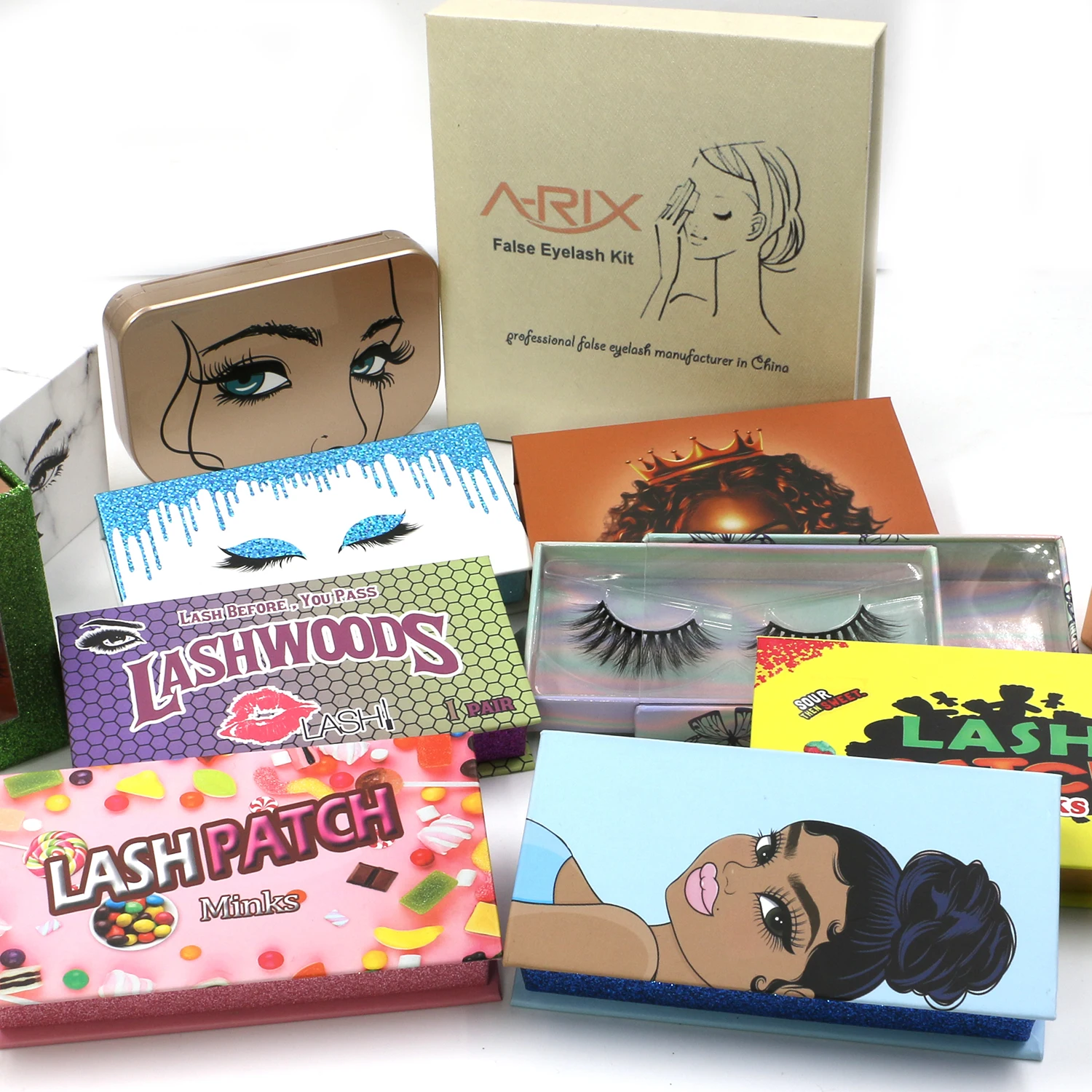 

3d Mink Lashes Package 100% Fluffy Whole Mink Lashes