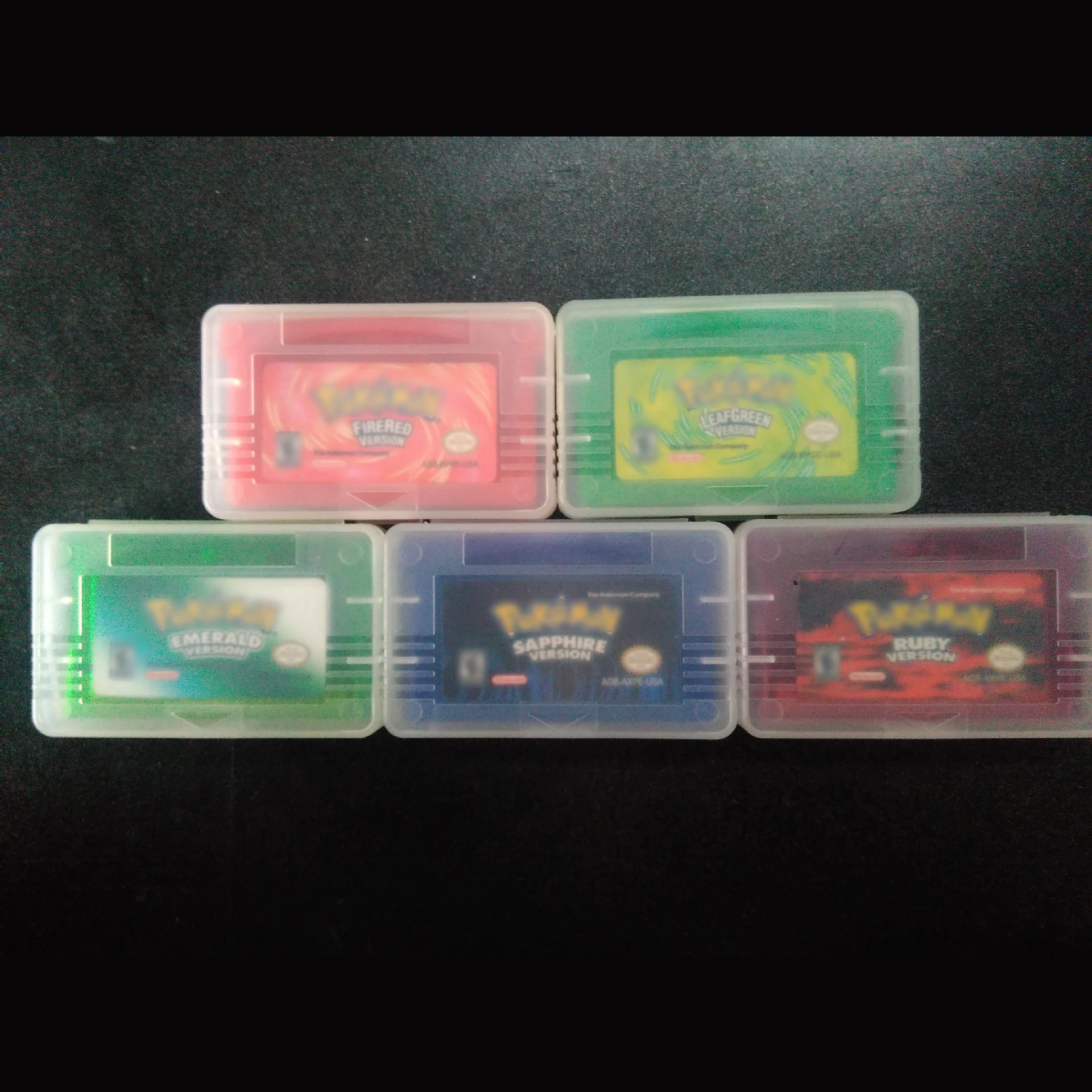 

High Quality Hot selling Cartridge Video Games Card for GBA GBA SP GBM DS Lite Emerald Sapphire Ruby Firered Leafgreen