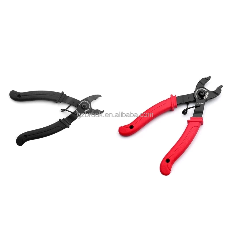 

KMC MissingLink Chain Close/Open Tool Magic Buckle Repair Removal Tool Bicycle Chain Repair Tool, Black/red