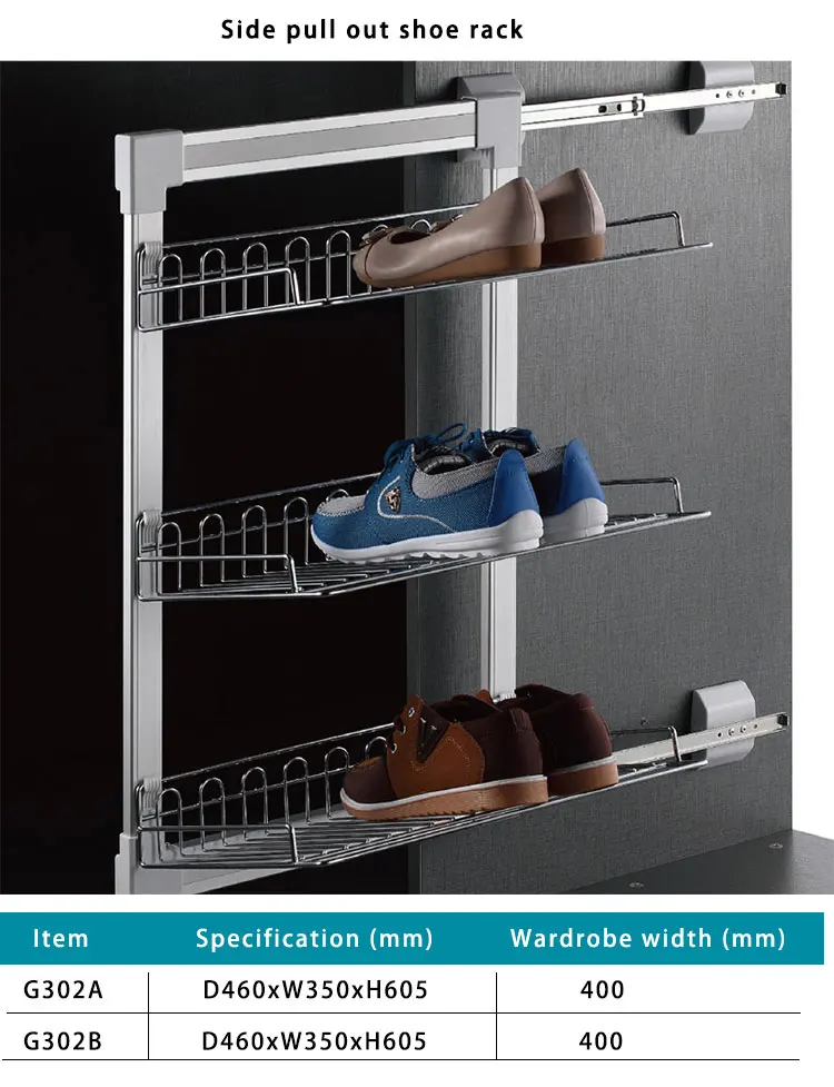 Wardrobe Accessories Modern Design Pull Out Three Layer Shoe Rack In Living Room Buy Shoe Rack Pull Out Shoe Rack Wardrobe Accessories Modern Design Pull Out Three Layer Shoe Rack In Living Room