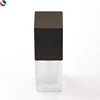 Luxury unique black glass serum pump bottle for essential oil /cosmetic packing