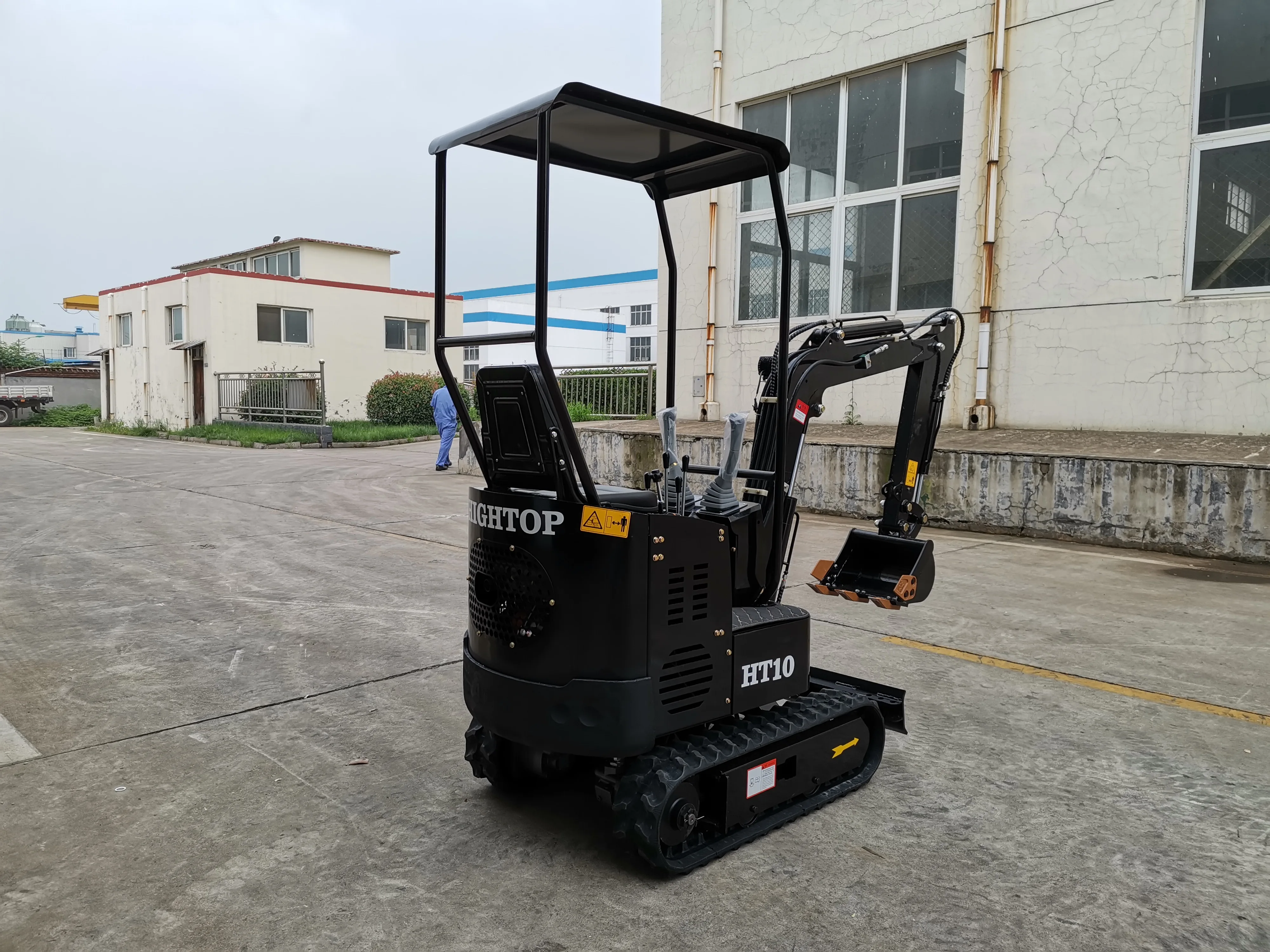 
Mini excavator HT10 small garden excavator with CE ISO EPA certificate 