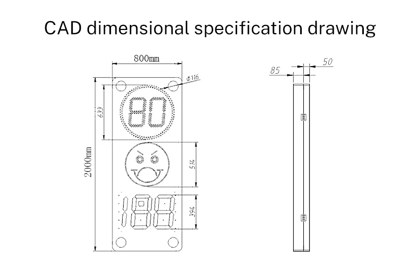 Activates Radar Speed Feedback Sign