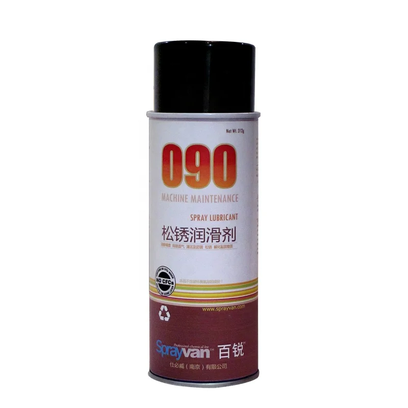 
Machine maintenance anti rust spray lubricant 
