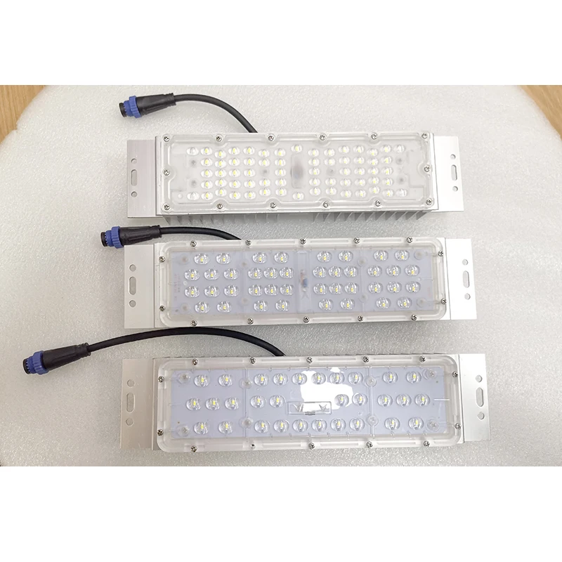 IP66 50W 60w DC 48V LED Module  Retrofit Asymmetric sysmmetric angle For Street Light tunnel lighting Materials