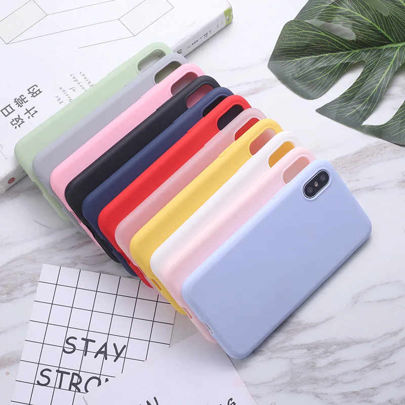 

Phone Case For VIVO V17 Pro Protective Cell Phone Matte TPU Case For VIVO Y20 S789 V19 Y21 Y33s V20 V21 Back Cover