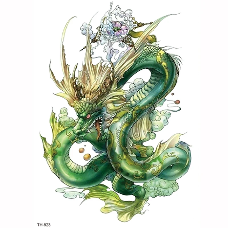 

TH823 waterproof tattoo paper body art temporary tattoo halloween decorations