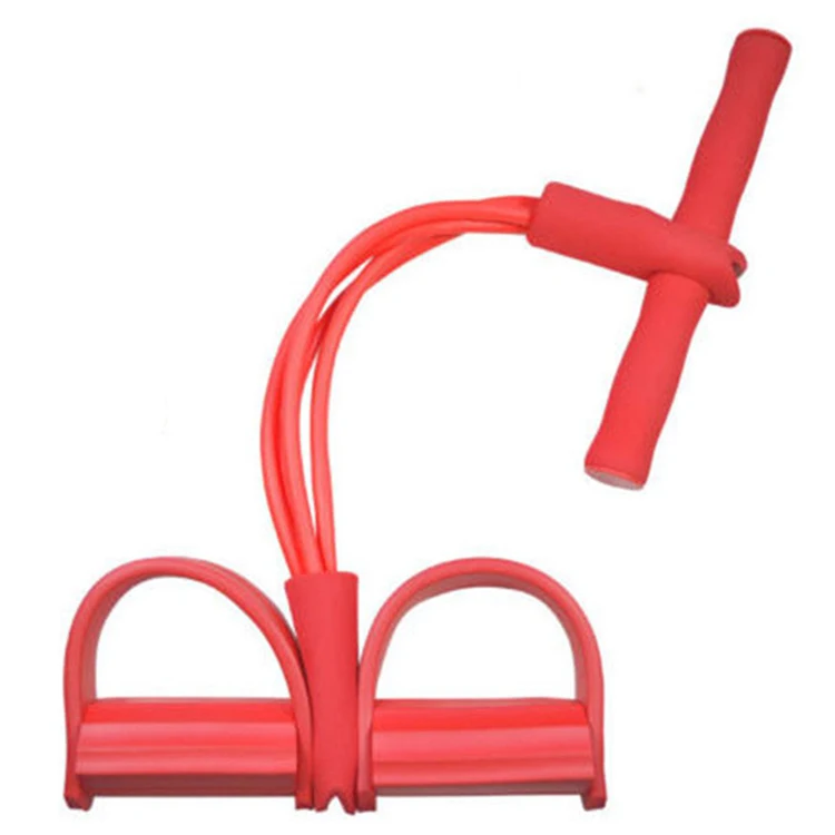 

2022 Fitness Handle Pull Rope Rubber Tpr Pull Rope Tube Rope Pulling Gym Machines, Customized color