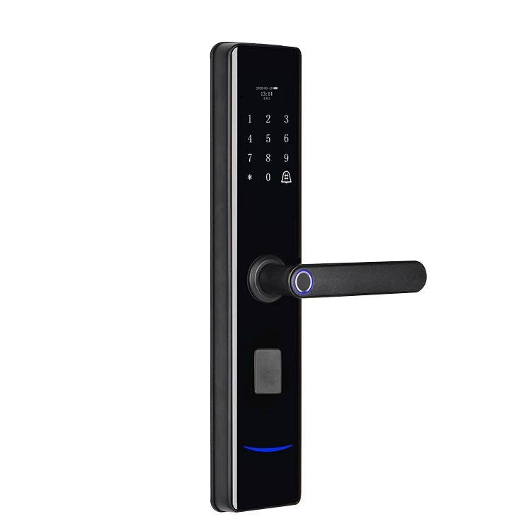 
ELA hot sale semi-automatic smart electronic home security fingerprint door lock 