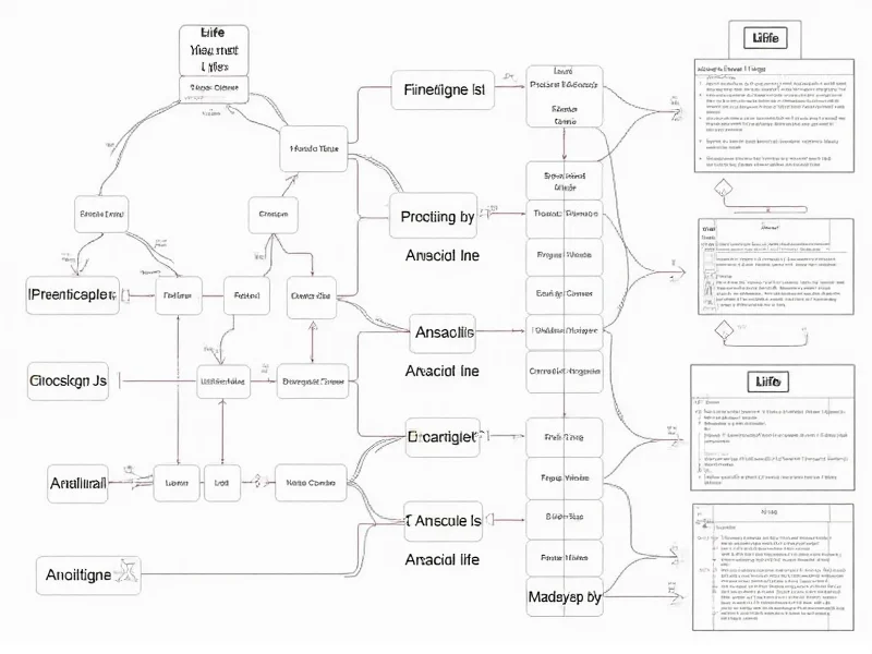 Life element combination flowchart showing progression paths