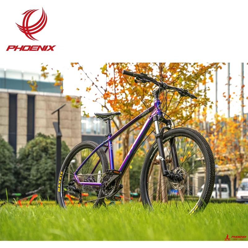 

2021 ALUMINUM FRAME BICYCLE 27.5 INCH 20 SPEED MOUNTAIN BIKE ALUMINUM SUSPENSION FORK PHOENIX BICYCLE