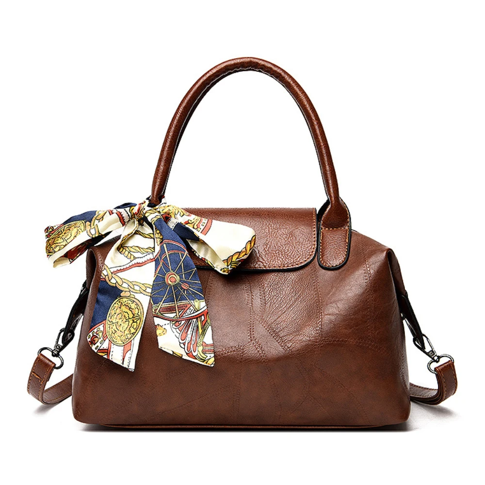 

Westal 271 Fashional Wholesale Cheap Luxury Ladis Bage Pu Leather Handbag With Silk Shoulder Hand Bags Womens Bandbags 2021