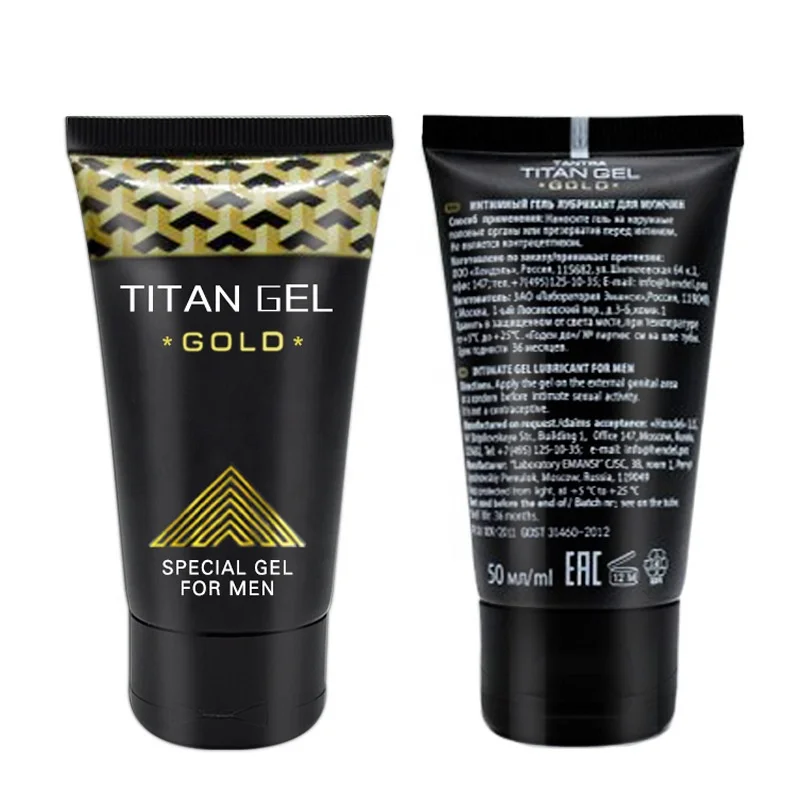 

Titan Gel New Upgraded Russian Help Male Potency Penis Growth Massage Cream