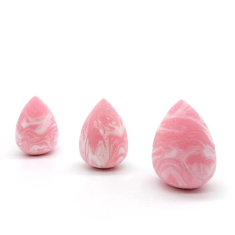 

Super Soft Customized Light Pink Marble Beauty Sponge Blender